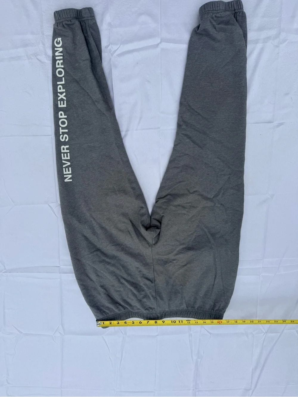#82 The North Face Men's Charcoal Gray Sweatpants - Casual Joggers- size(L)